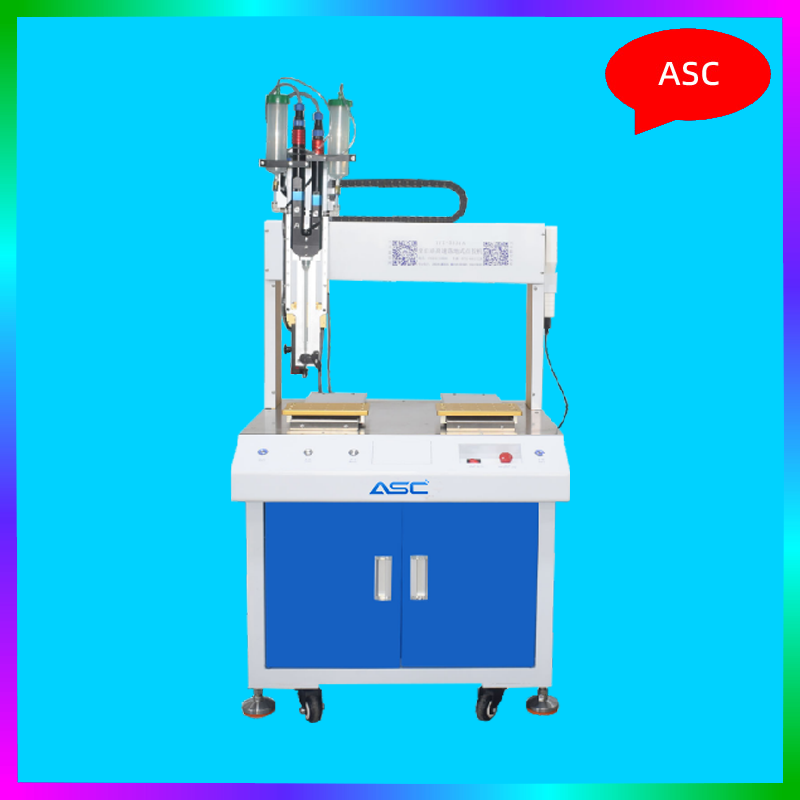 全自动落地式螺杆阀点胶机